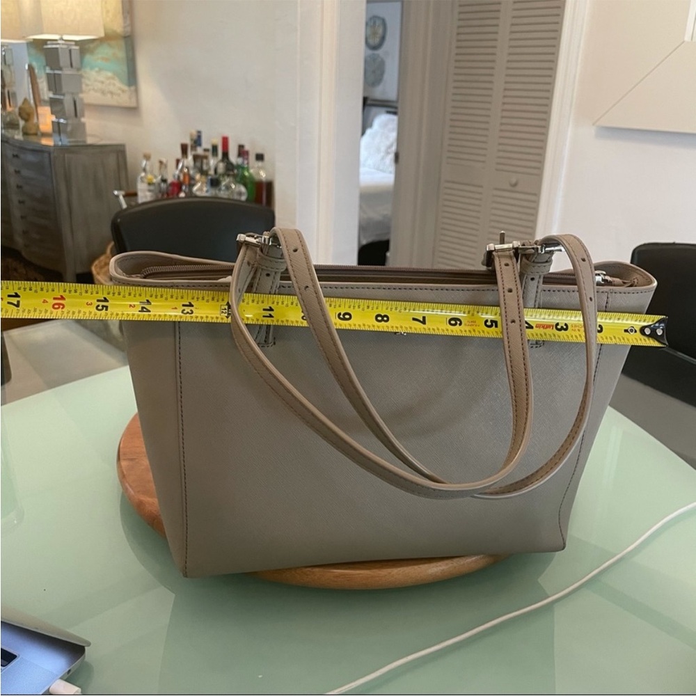 Tory Burch Gray Tote Bag - Picture 6 of 9